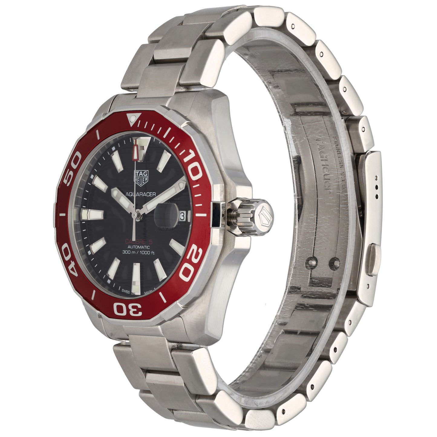 Tag Heuer Aquaracer WAY201K 43mm Stainless Steel Watch