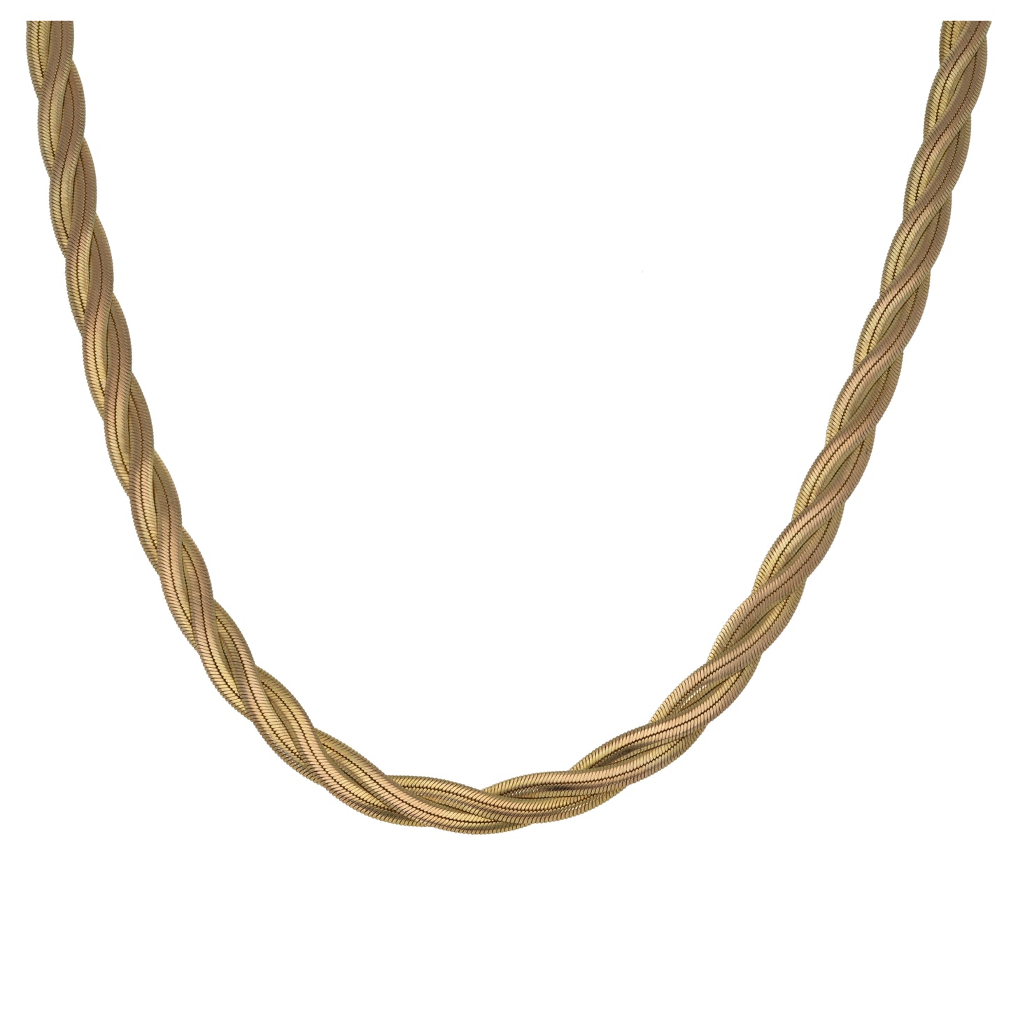 9ct Gold Fancy Necklace 16"