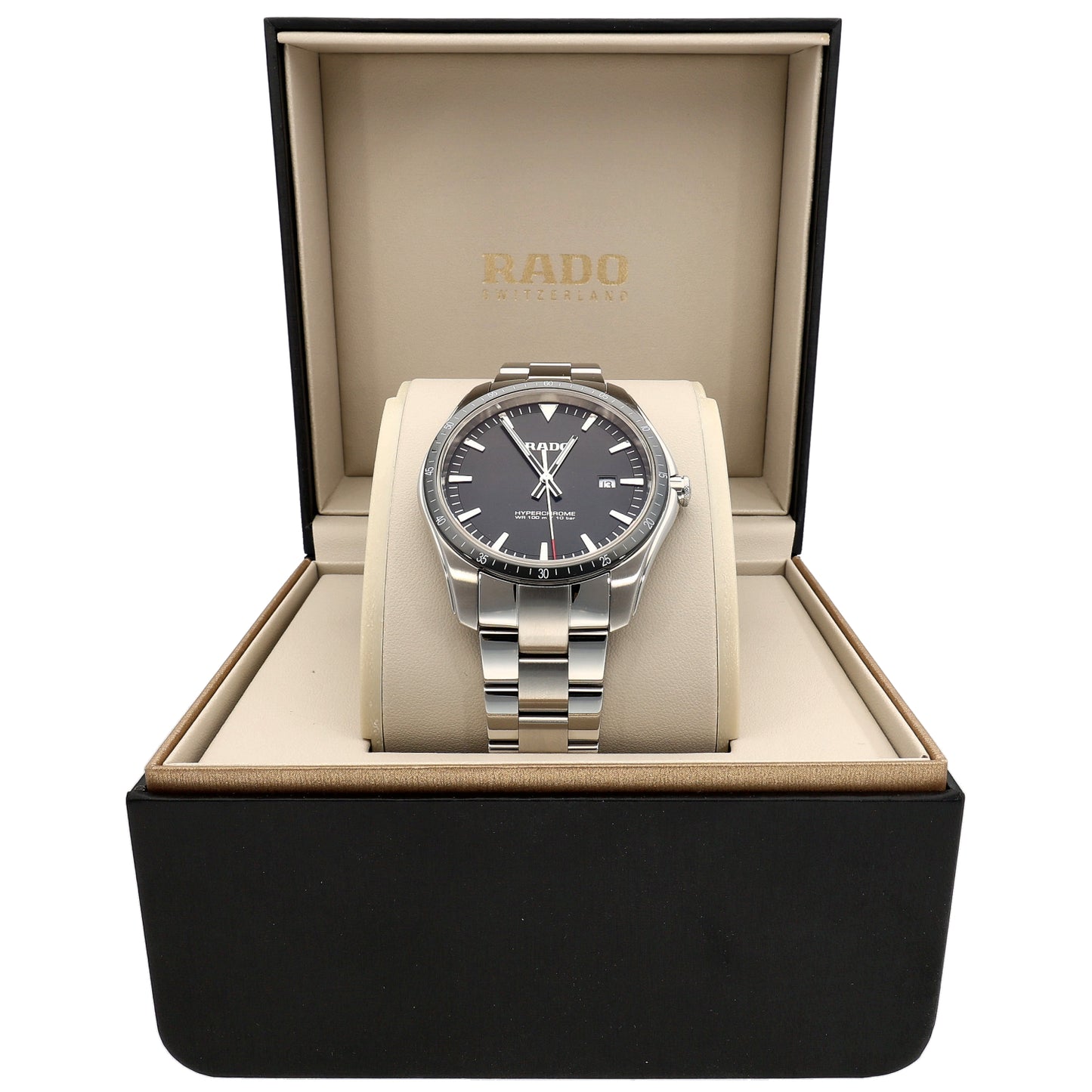 Rado Hyperchrome 073.0502.3 44.9mm Stainless Steel Watch