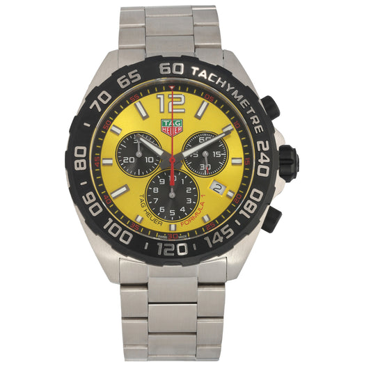 Tag Heuer Formula 1 CAZ101AM 43mm Stainless Steel Watch