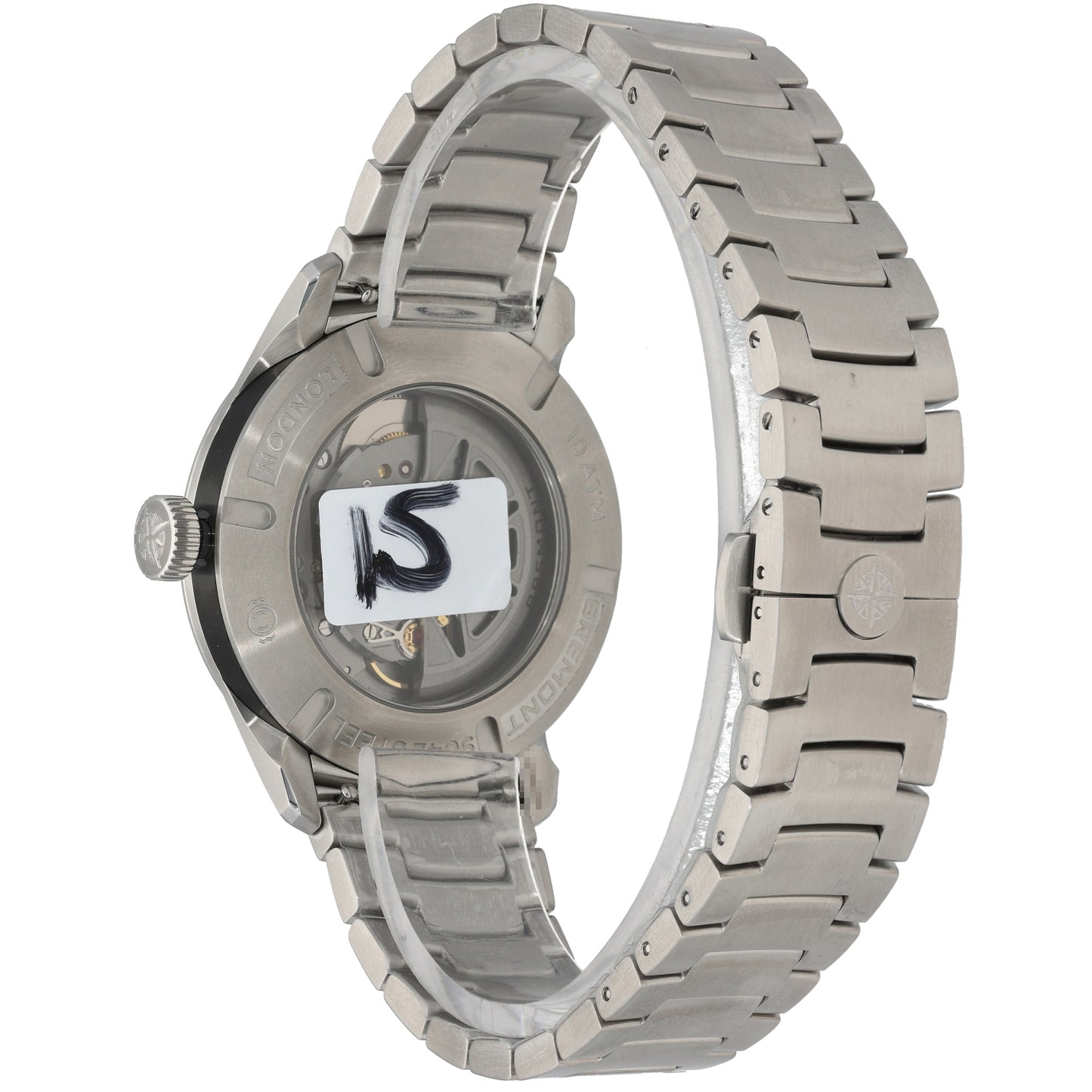 Bremont Altitude ALT39-DT-SS-BK-B 39mm Stainless Steel Watch