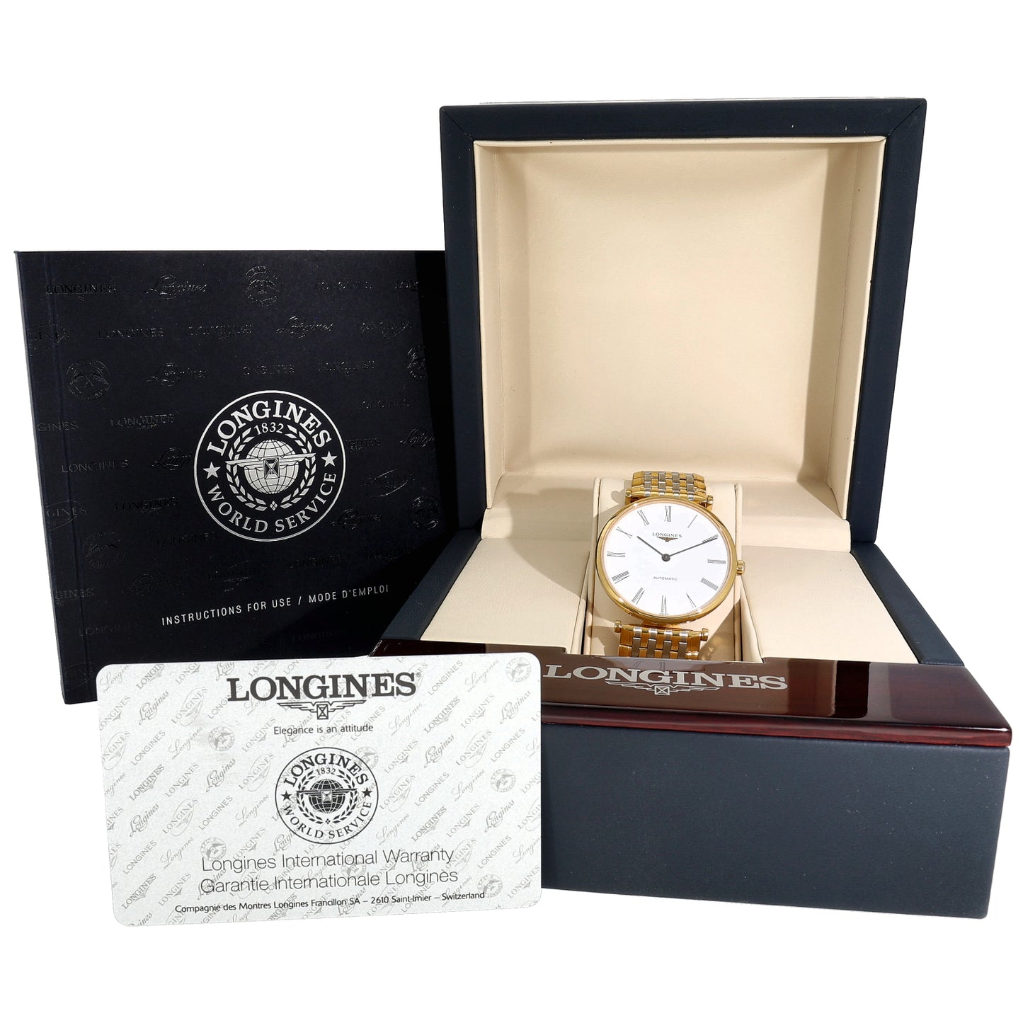 Longines La Grande Classique L4.908.2 36mm Gold Plated Watch