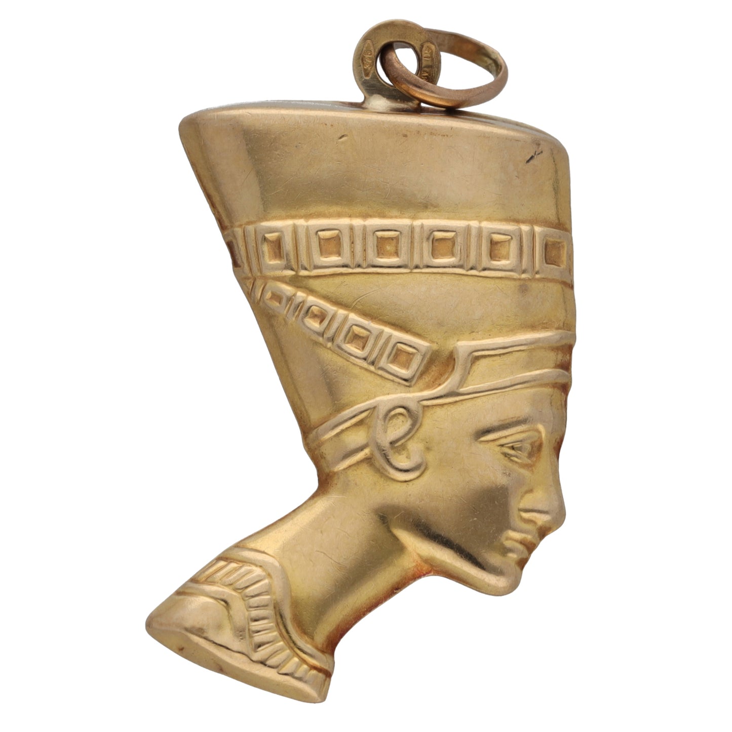 9ct Gold Nefertiti Pendant