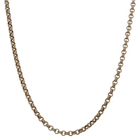 9ct Gold Belcher Chain 26"