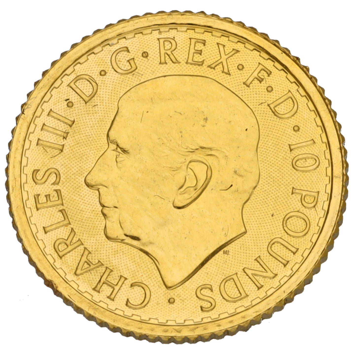 24ct Gold King Charles III 1/10 OZ Britannia 2025