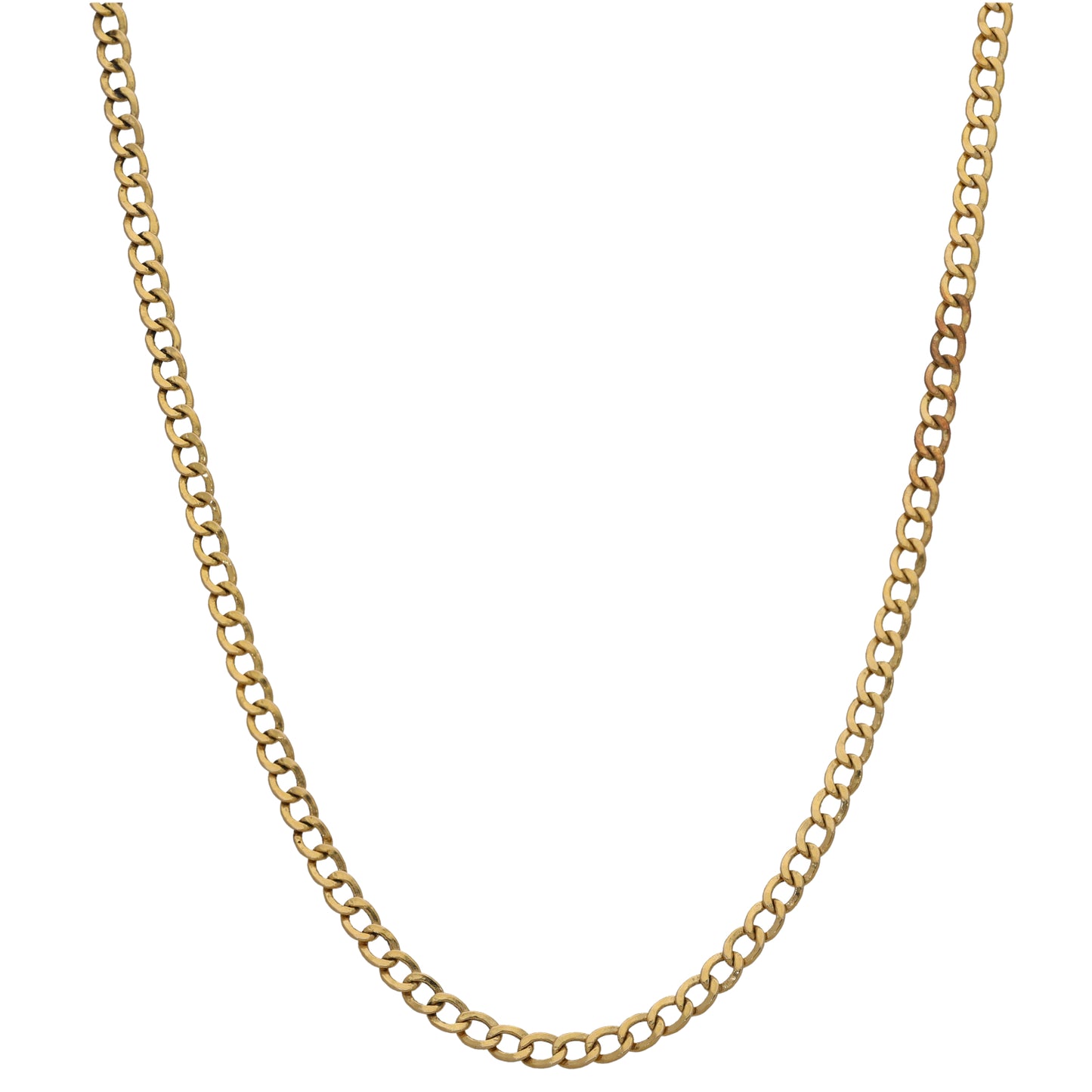 14ct Gold Curb Chain 30"