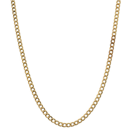 14ct Gold Curb Chain 30"