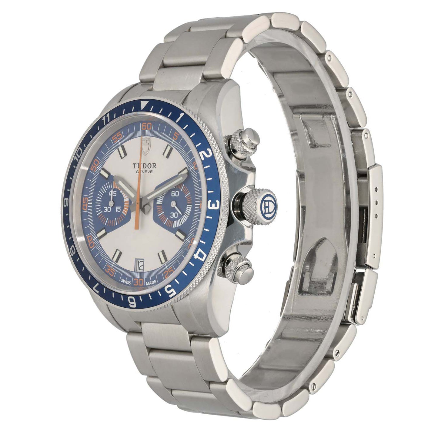 Tudor Hertiage Chronograph 70330 42mm Stainless Steel Watch