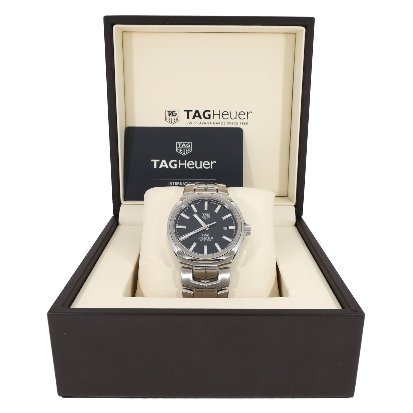 Tag Heuer Link WBC2110 41mm Stainless Steel Watch