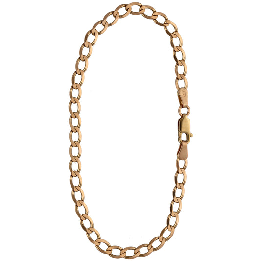 9ct Gold Curb Bracelet