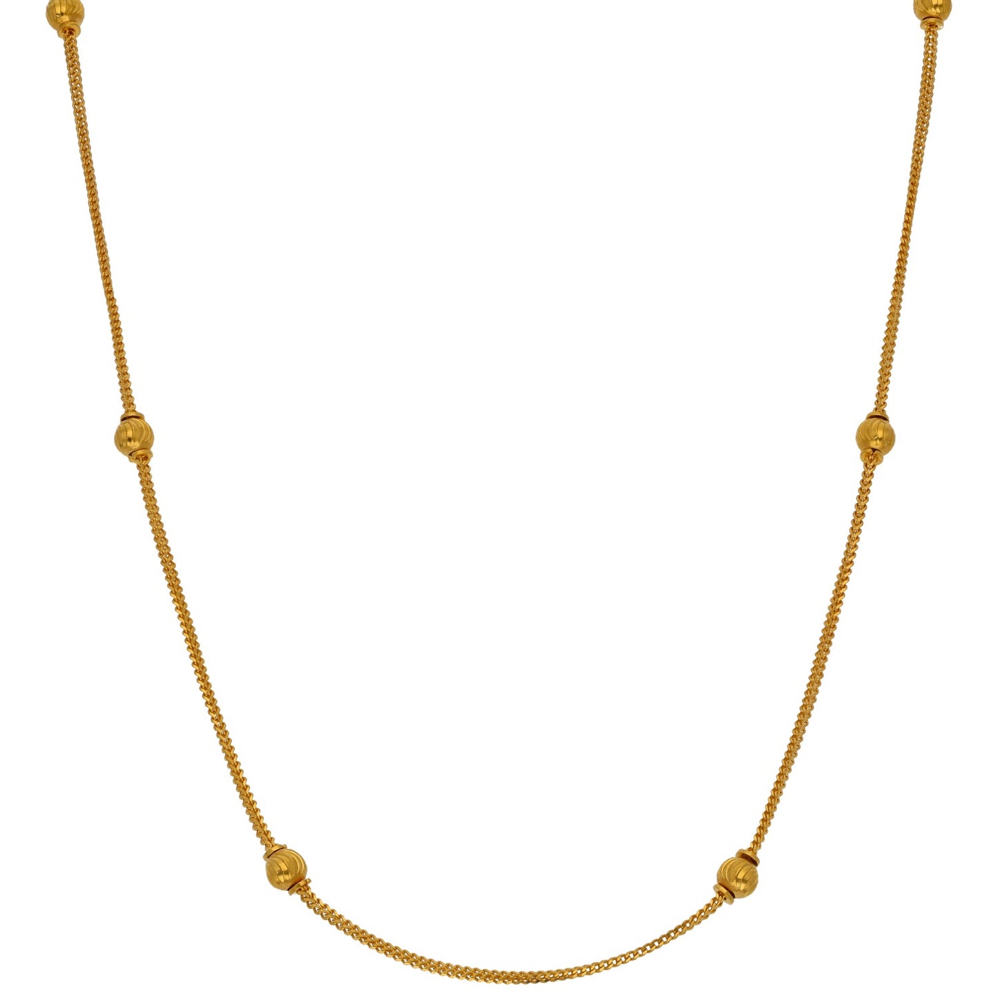 22ct Gold Fancy Necklace 22"