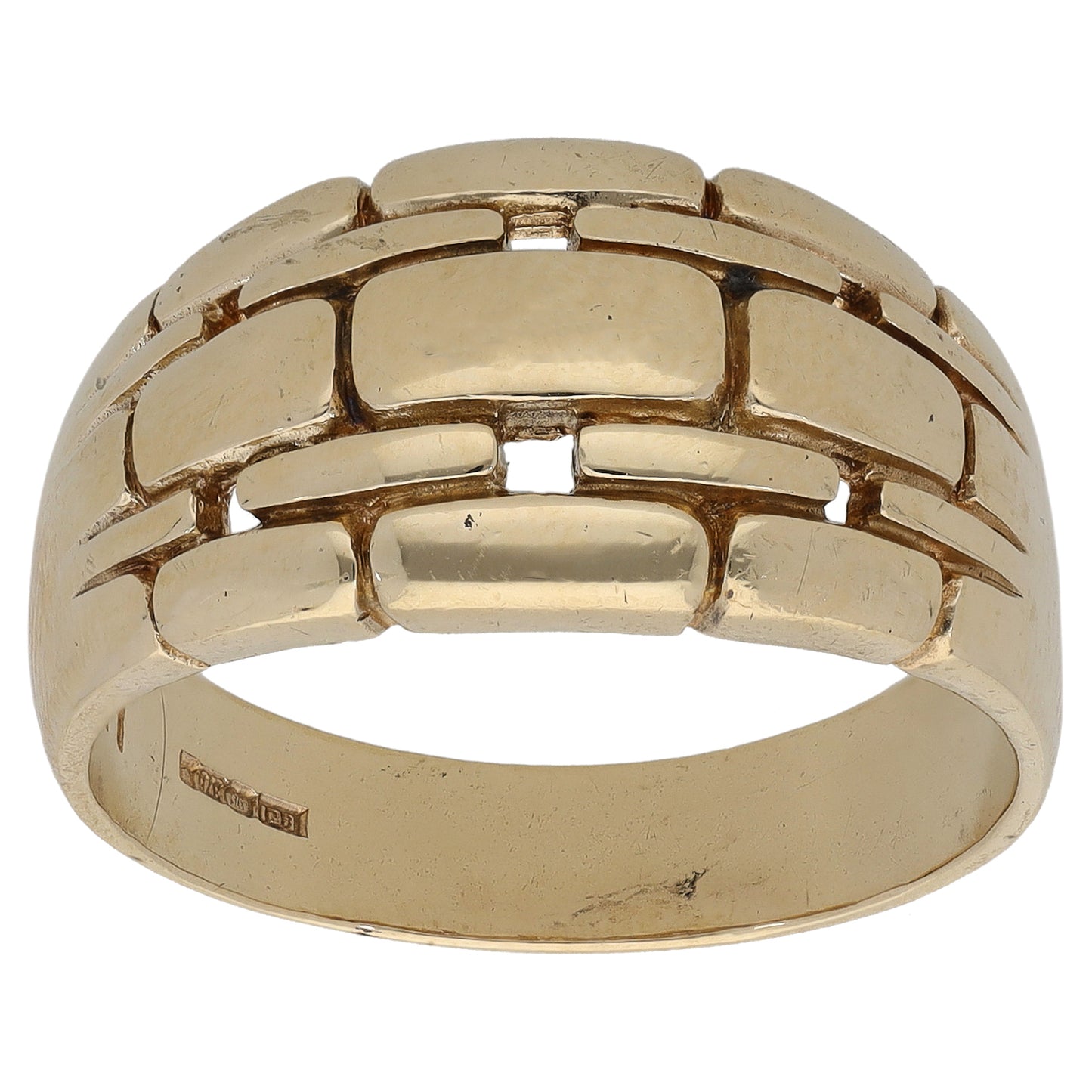 9ct Gold Alternative Ring Size V