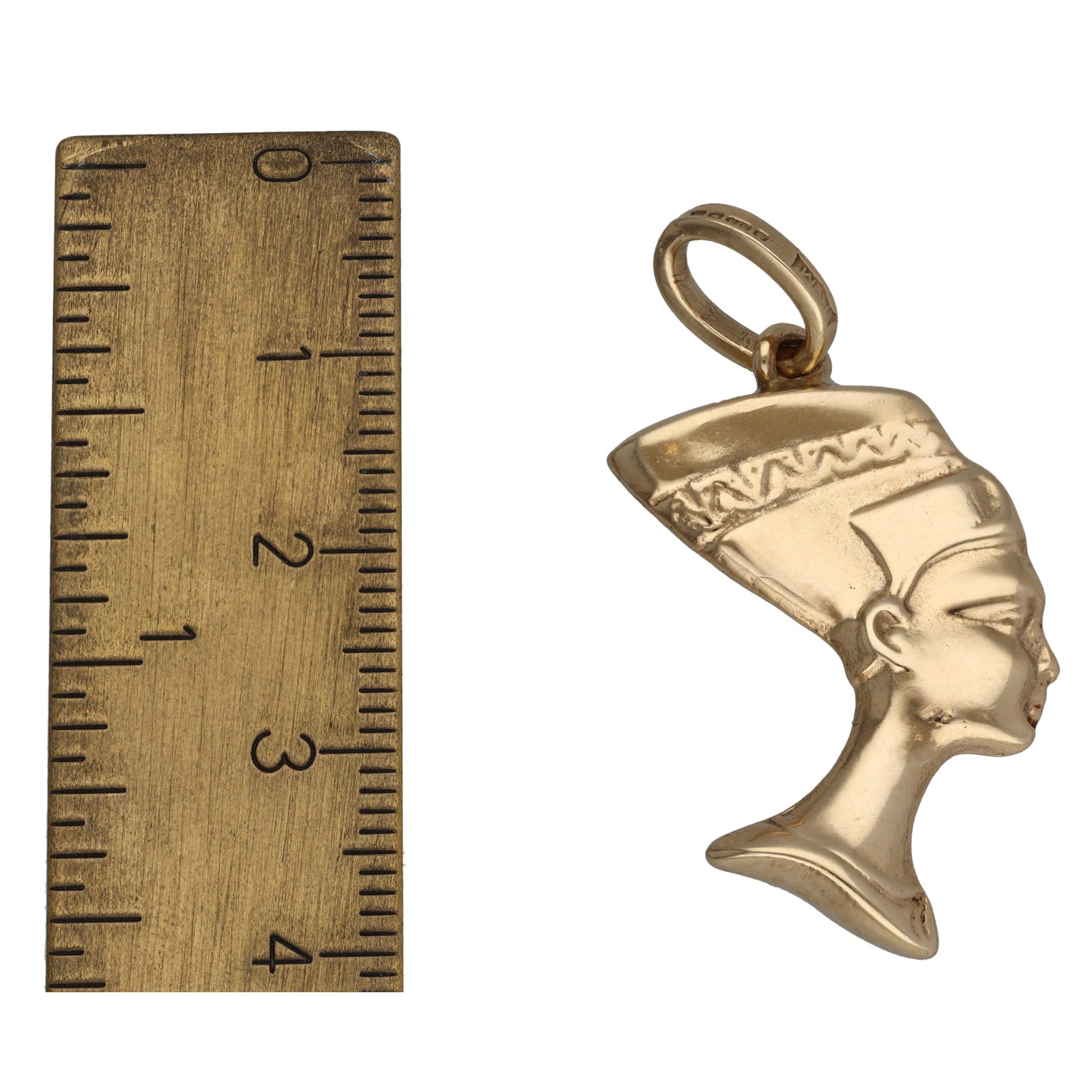 9ct Gold Nefertiti Pendant