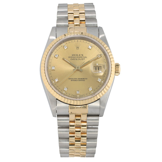Rolex Datejust 16233 36mm Bi-Colour Watch