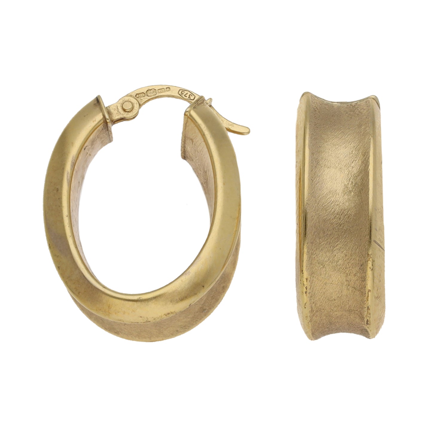 9ct Gold Hoop Earrings