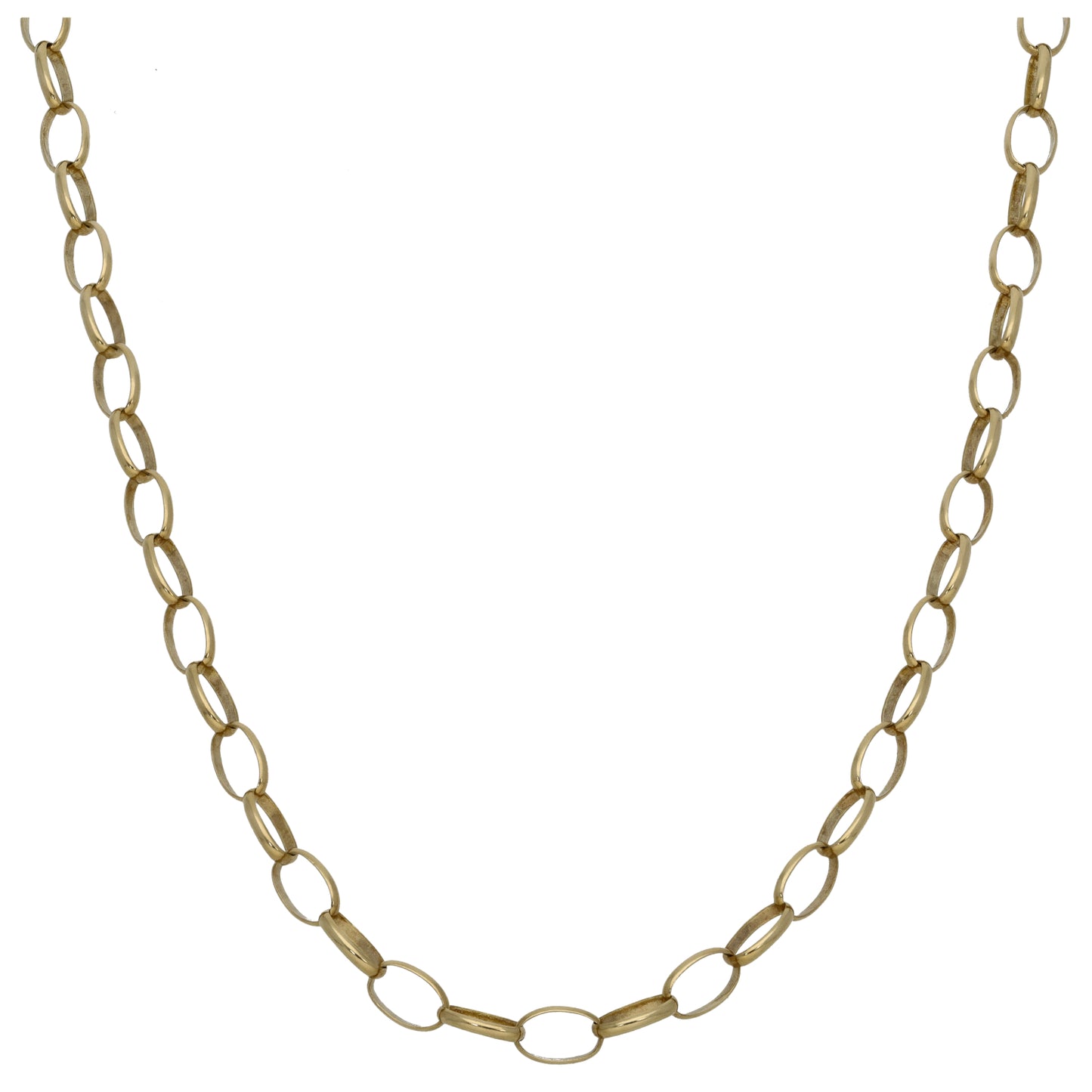 9ct Gold Belcher Chain 22"