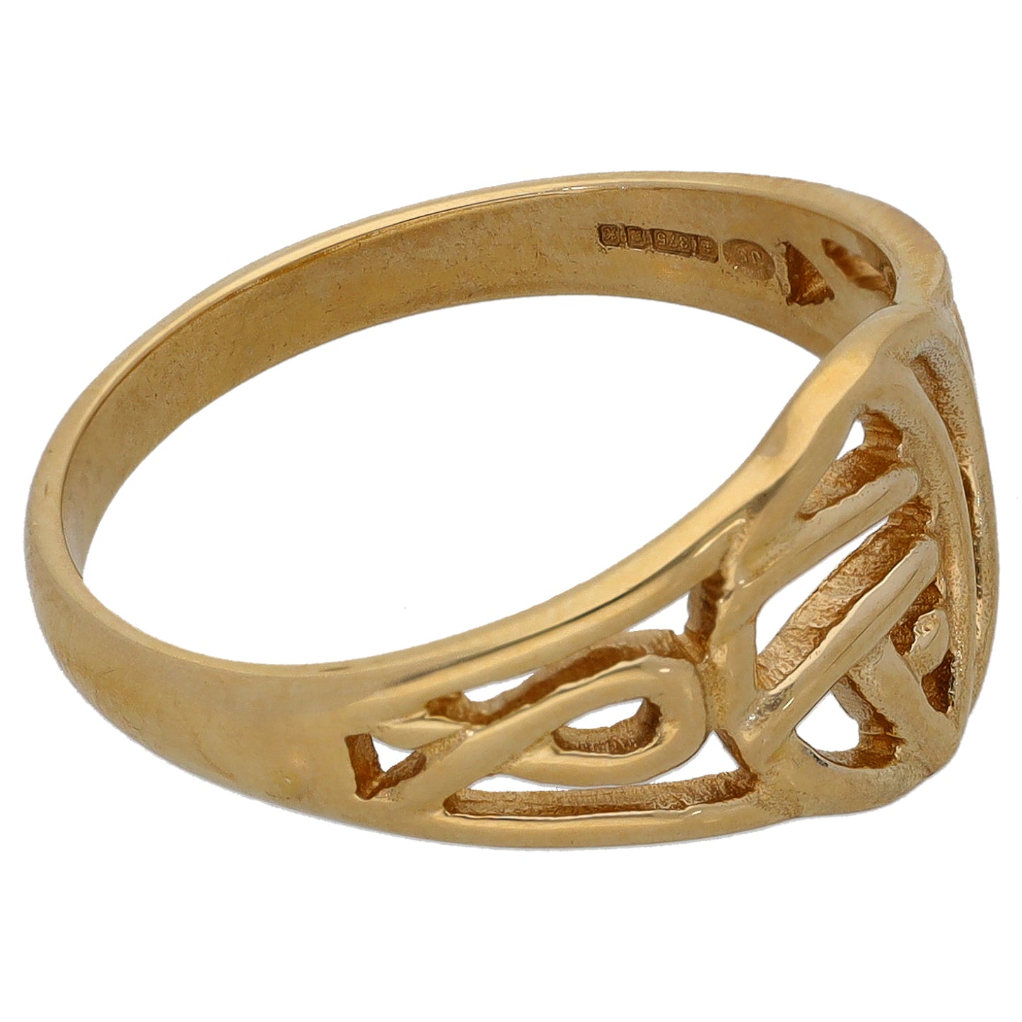 9ct Gold Alternative Ring Size N