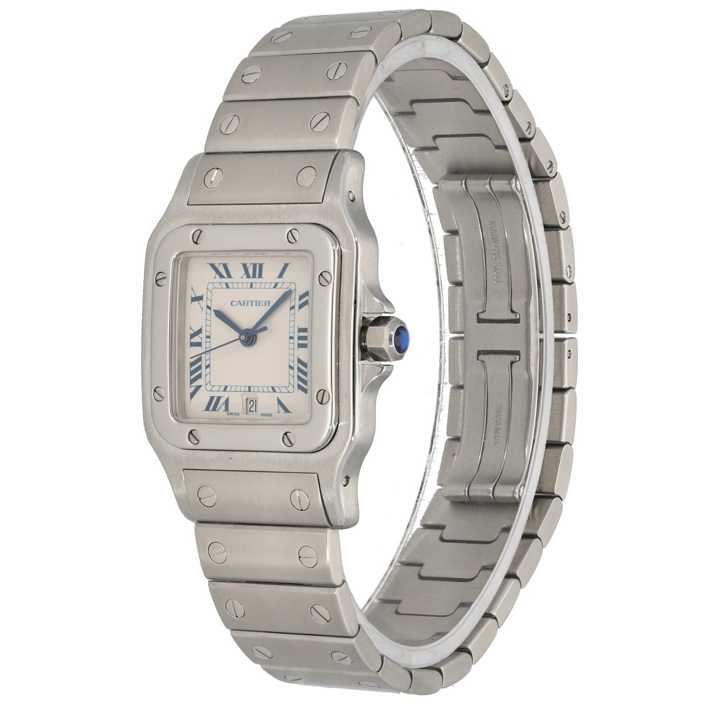 Cartier Santos Galbee W20018D6 29mm Stainless Steel Watch