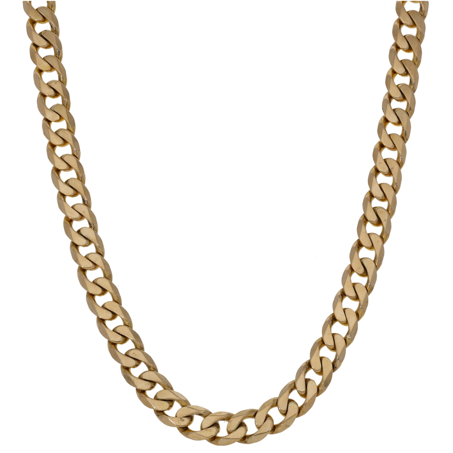 9ct Gold Curb Chain 24"
