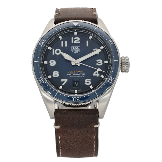 Tag Heuer Autavia WBE5116 42mm Stainless Steel Watch