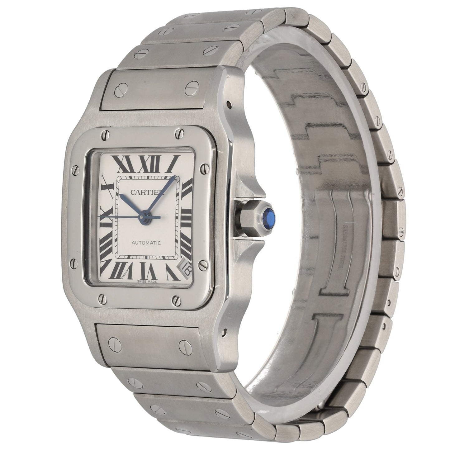 Cartier Santos Galbee W20098D6 33mm Stainless Steel Watch