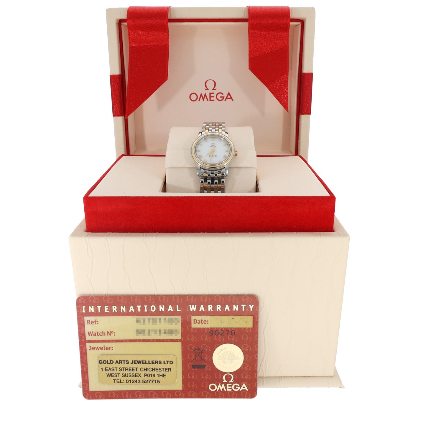 Omega De Ville Prestige 4370.71.00 22mm Bi-Colour Watch