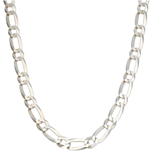 Sterling Silver Figaro Chain 20"