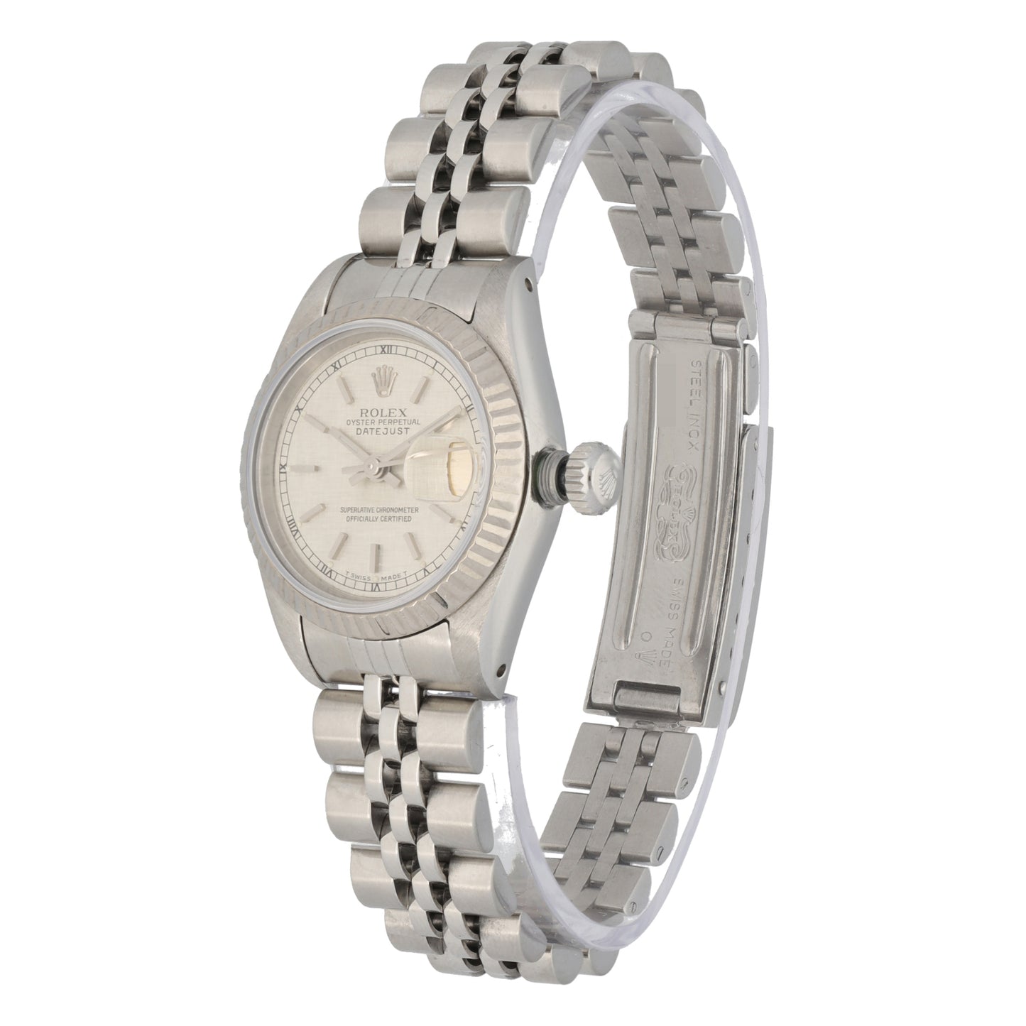 Rolex Lady Datejust 69174 26mm Stainless Steel Watch