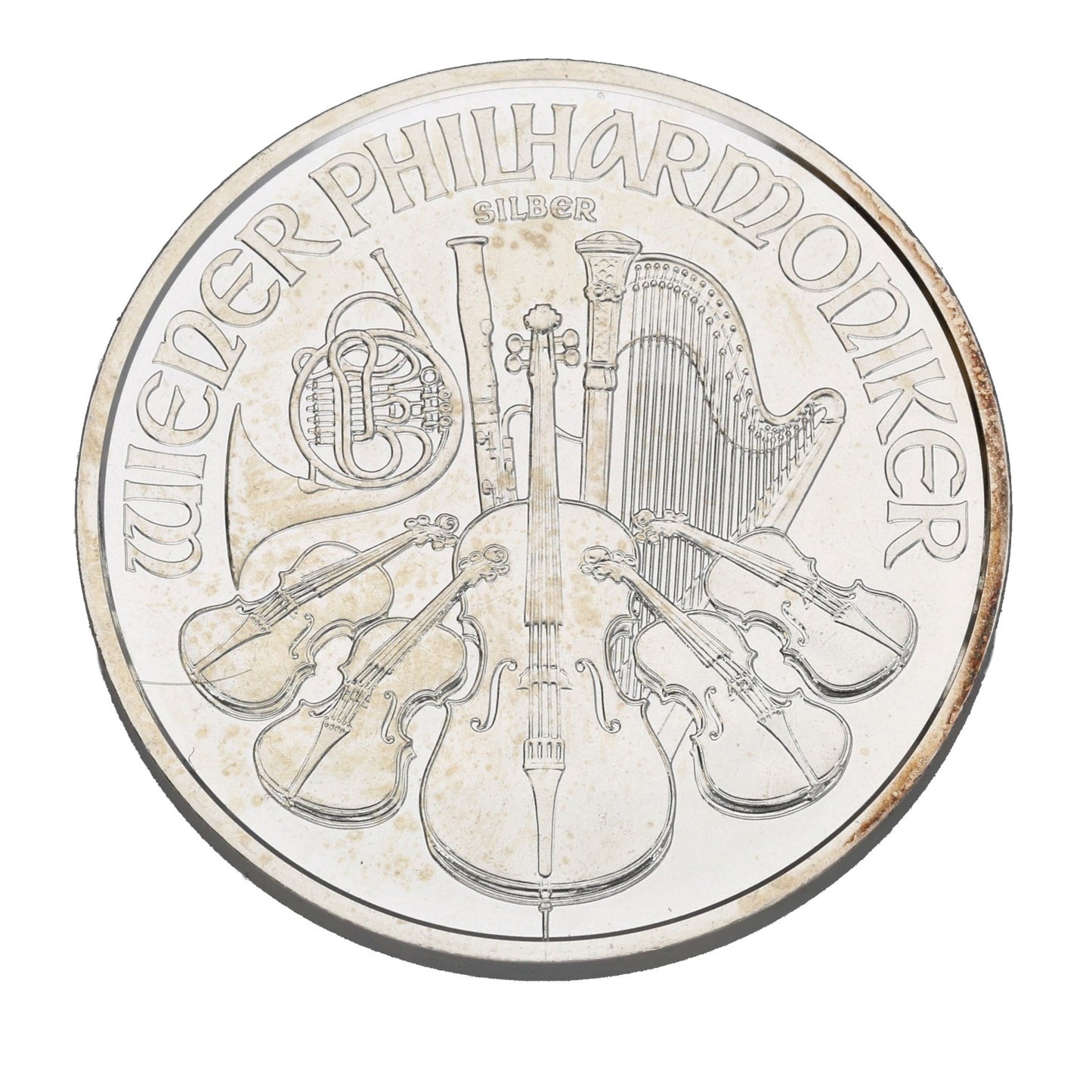 Fine Silver Austrian Philharmonic 1 OZ Coin 2021