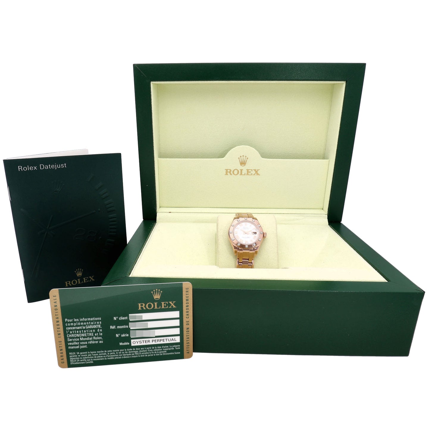 Rolex Pearlmaster 80315 29mm Rose Gold Watch