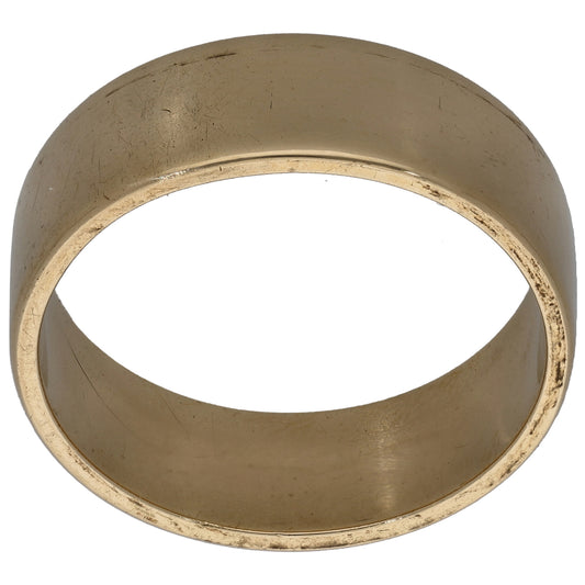 9ct Gold Plain Wedding Ring Size W