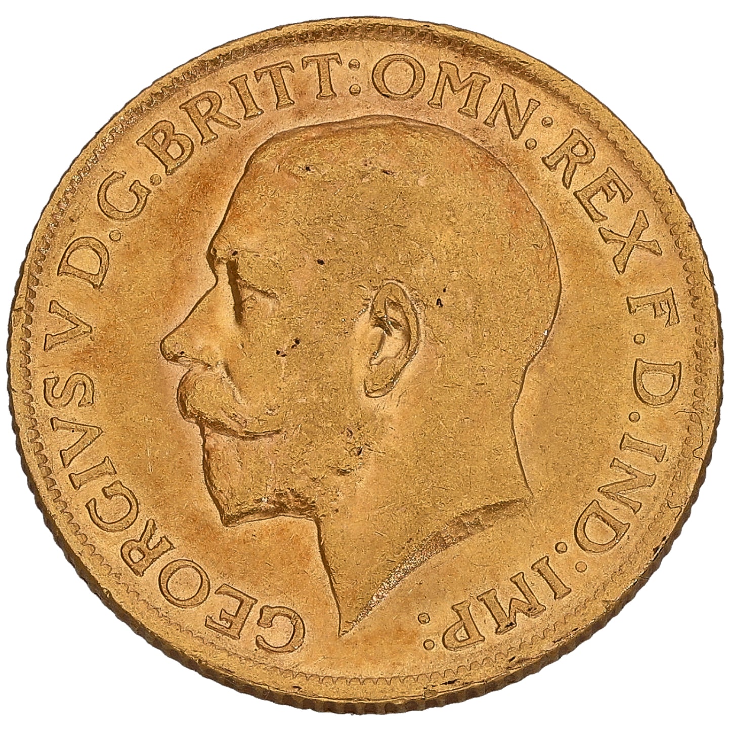 22ct Gold King George V Full Sovereign Coin 1912