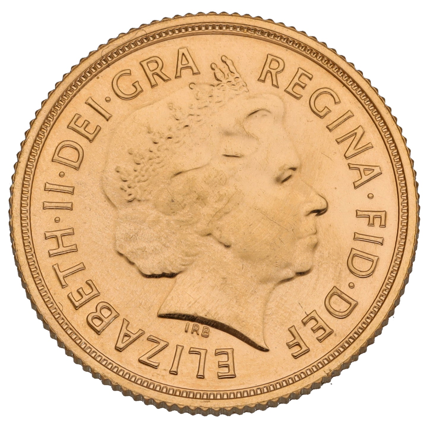 22ct Gold Queen Elizabeth II Full Sovereign Coin 2014