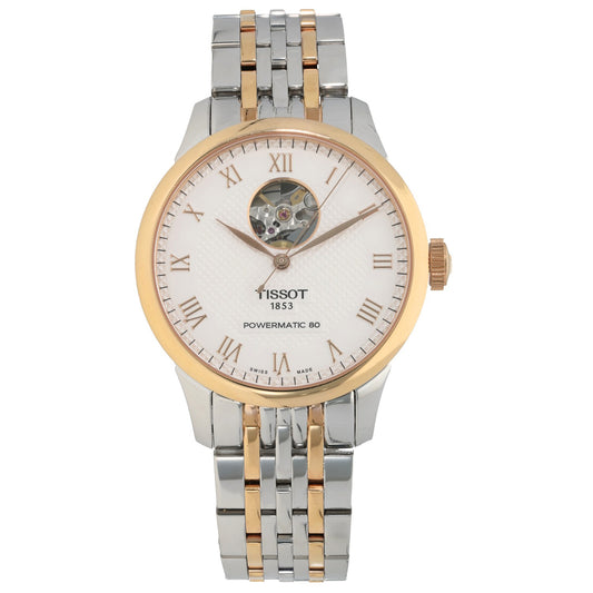 Tissot Le Locle T006407B, white dial, bi-colour bracelet and case