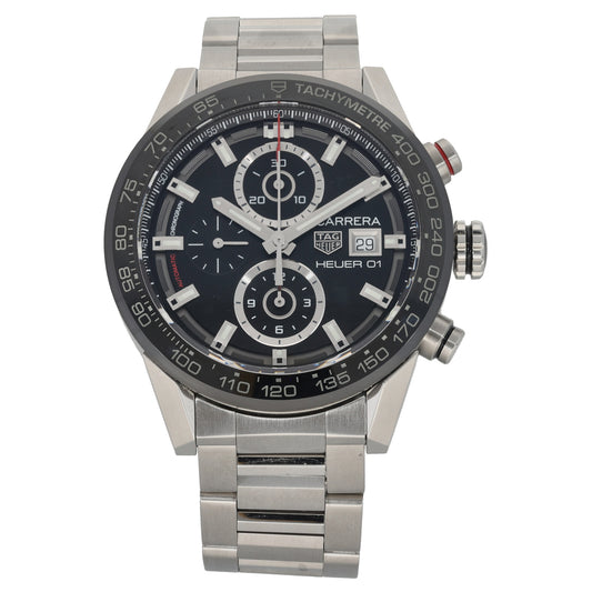 Tag Heuer Carrera CAR201Z 43mm Stainless Steel Watch
