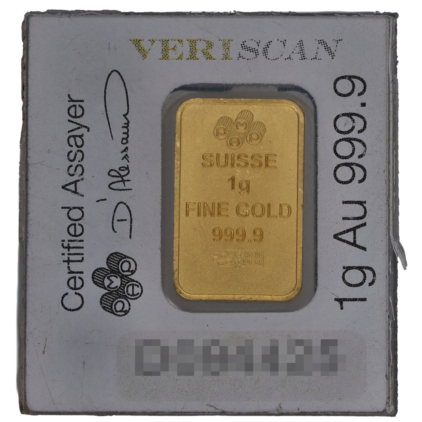 24ct 1g Gold Bar