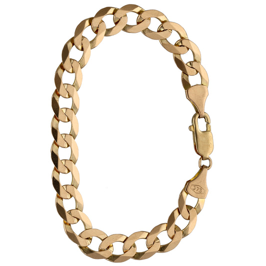 9ct Gold Curb Bracelet
