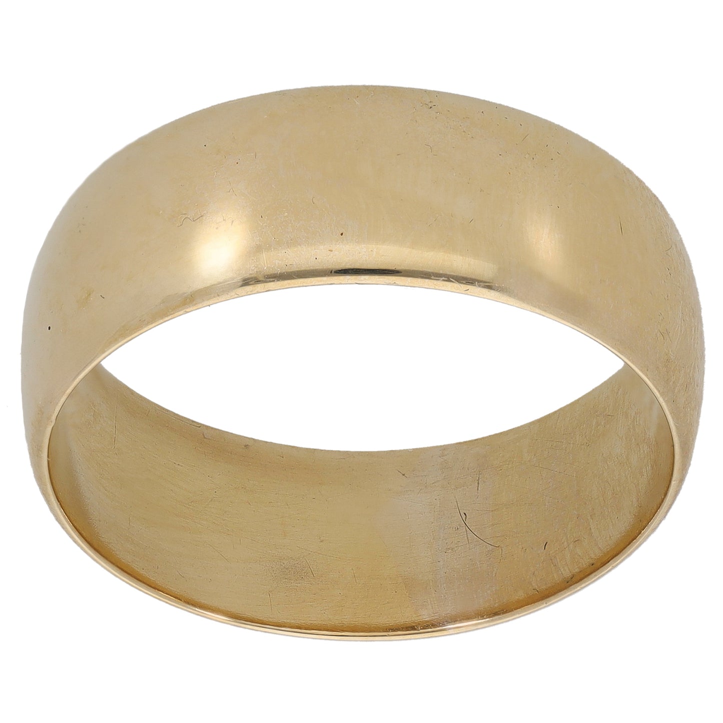 9ct Gold Plain Wedding Ring Size Y