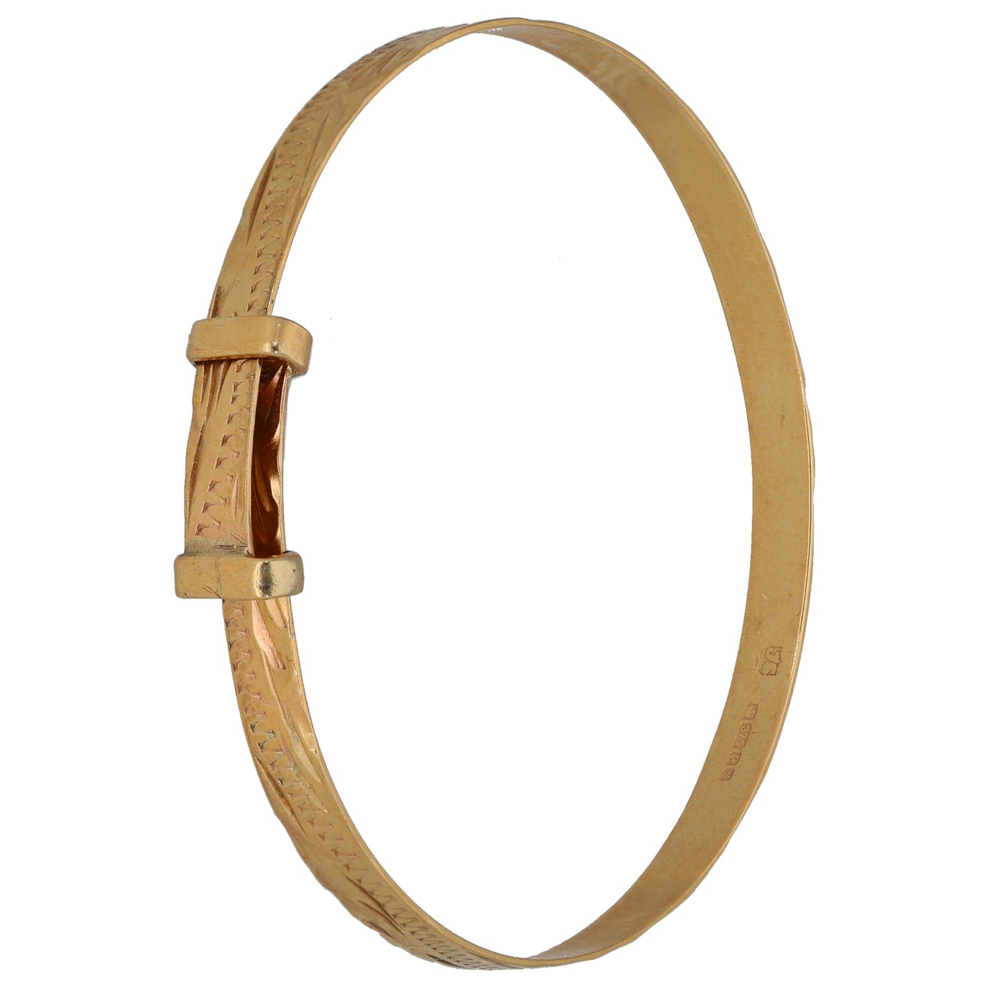 9ct Gold Expanding Bangle