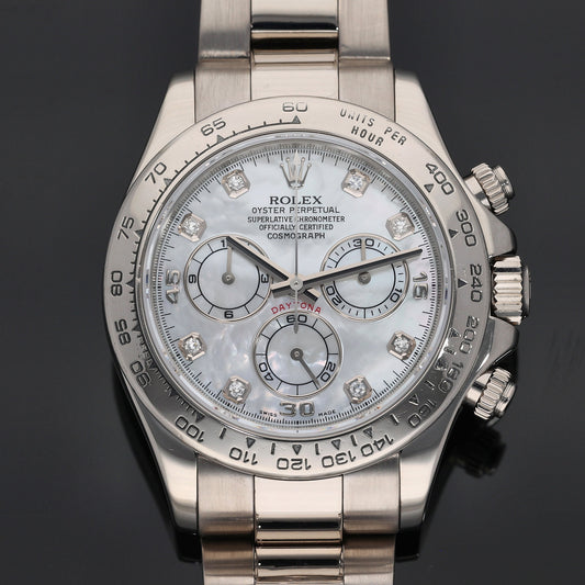 Rolex Daytona 116509 40mm White Gold Watch