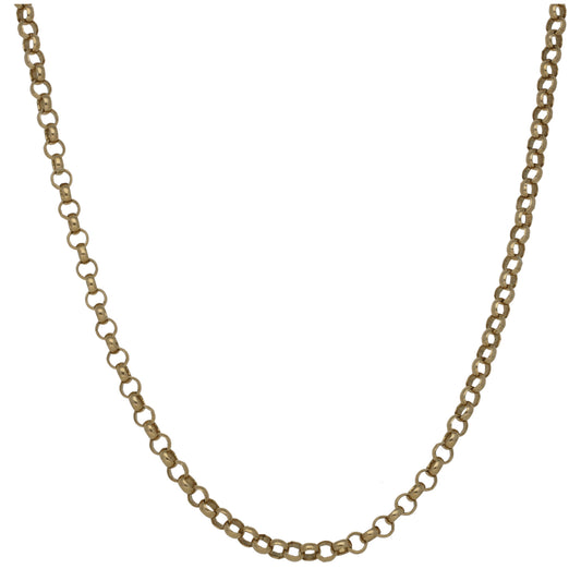 9ct Gold Belcher Chain 26"