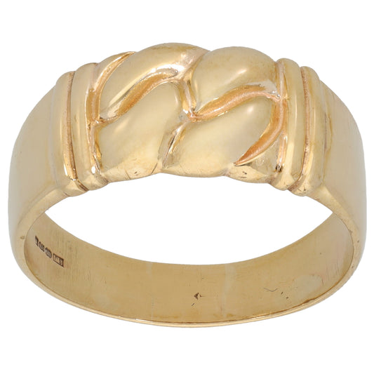 9ct Gold Alternative Ring Size Y
