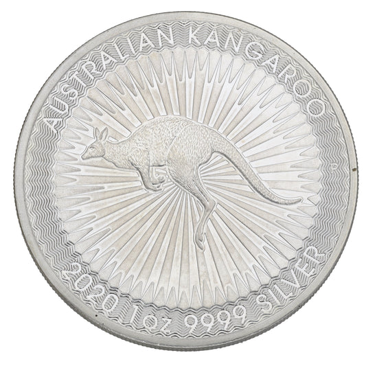 Fine Silver Australian Kangaroo 1 OZ Coin 2020