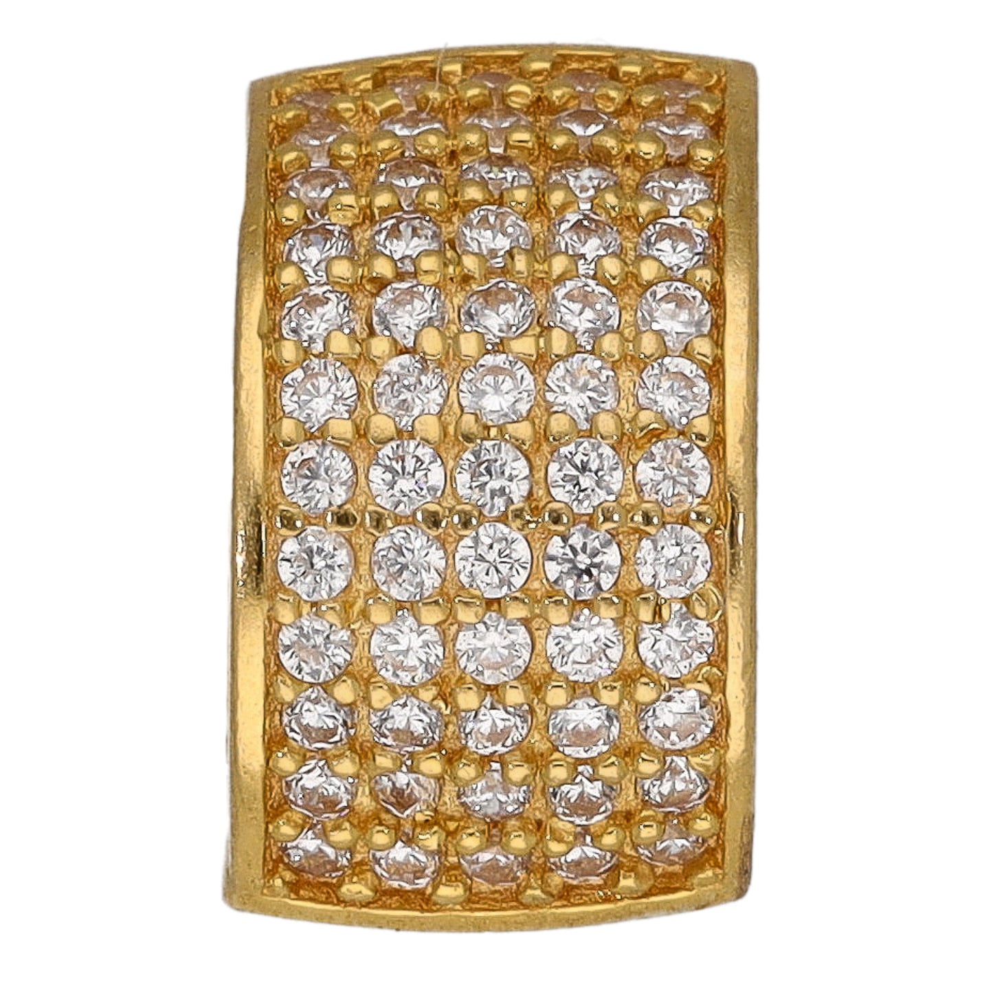 22ct Gold Cubic Zirconia Earrings & Pendant Jewellery Set