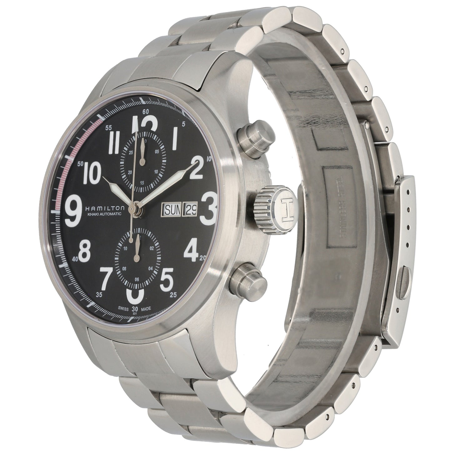 Hamilton Khaki Field Officer H717160 44mm Stainless Steel Watch