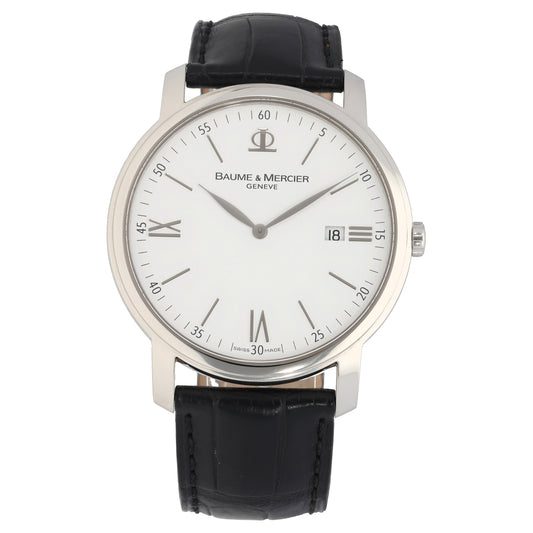 Baume Et Mercier Classima 65493 42mm Stainless Steel Watch