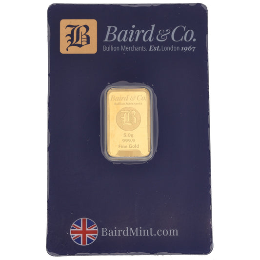 24ct 5g Gold Bar