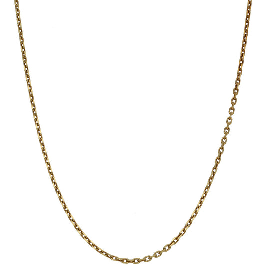 14ct Gold Trace Chain 24"