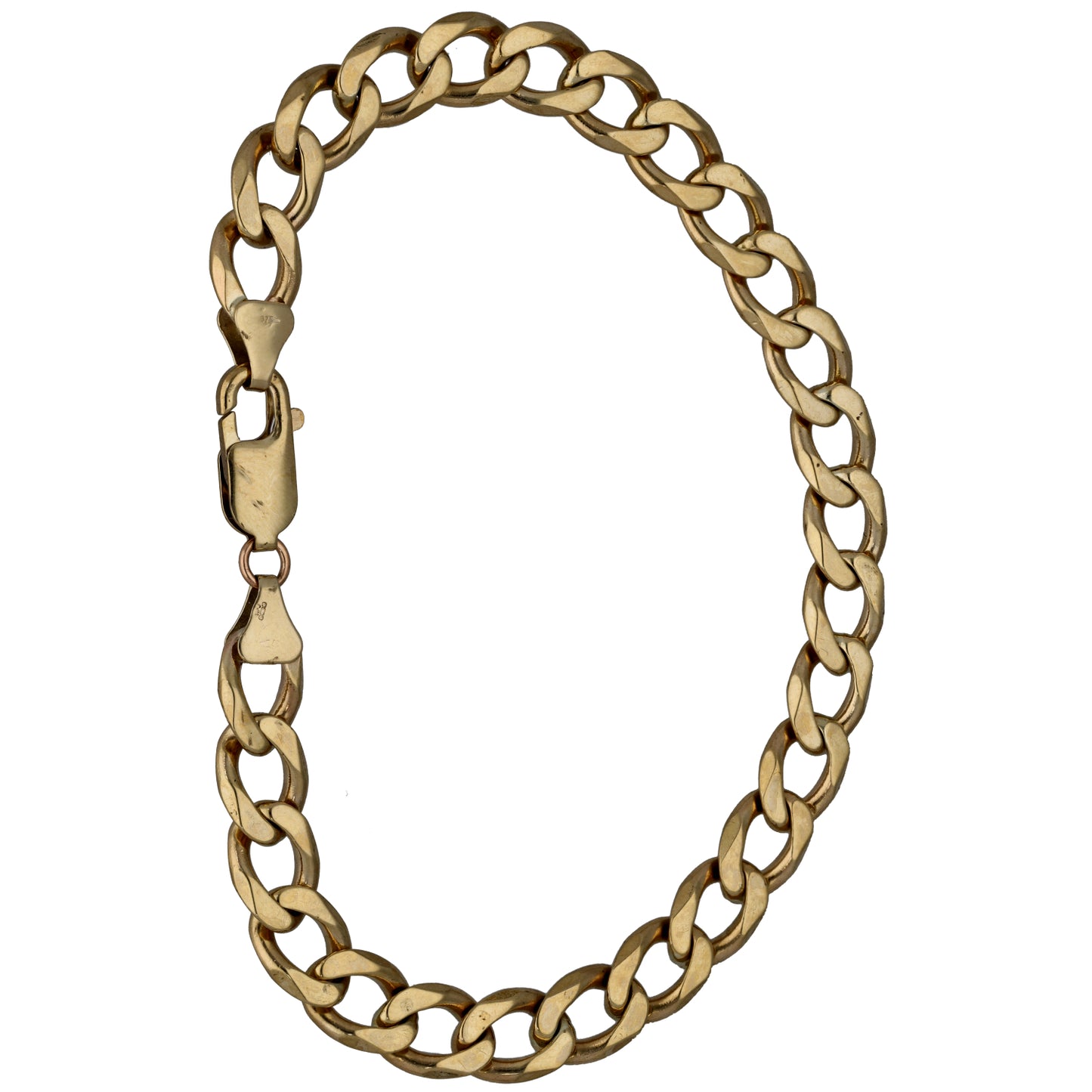 9ct Gold Curb Bracelet