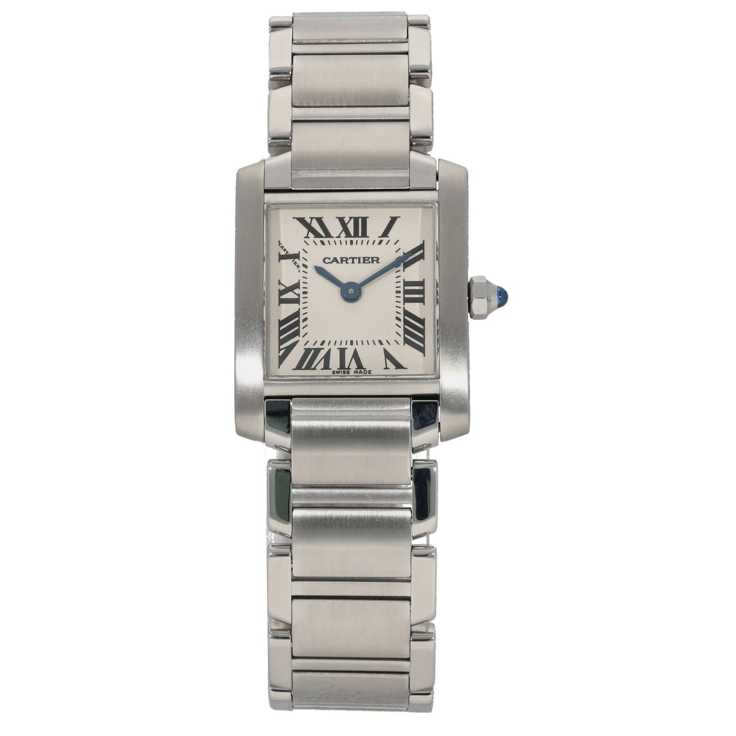 Cartier Tank Francaise W51008Q3 20mm Stainless Steel Watch